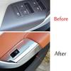 For Buick Regal 2009-2017 Silver Steel Inner Door Armrest Handle Cover Trim 4PCS