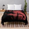 TV Girl Throw Blanket