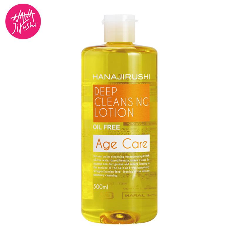 

Hanajirushi Elastic Skin Gentle Face Makeup Remover 500ml Regular Size