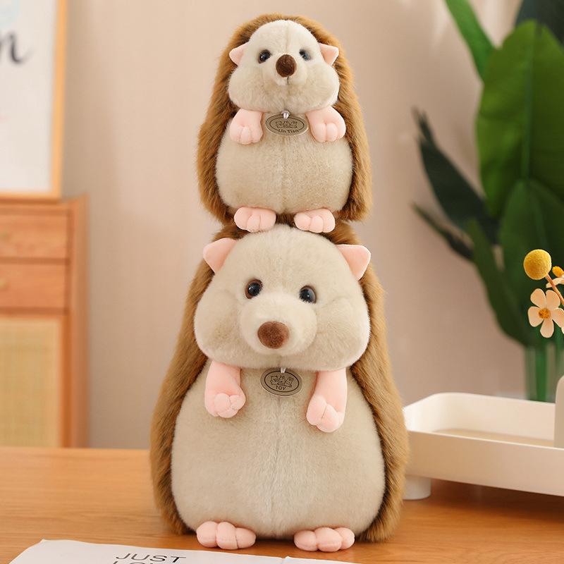 Simulated Little Hedgehog Doll Plush Toy Children Sleep With Doll Birthday Gift Wholesale Hedgehog