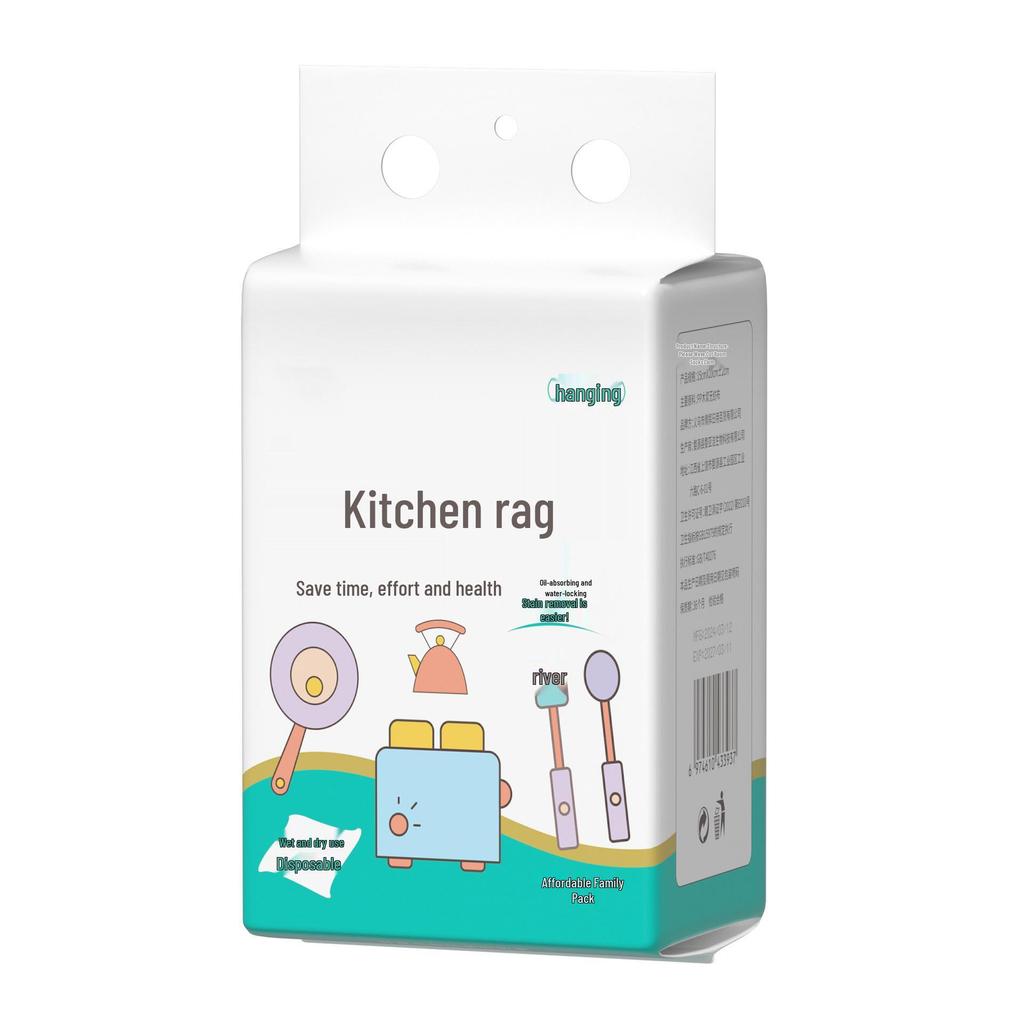 Extra Large Hanging Kitchen Dishcloths: Oil-Absorbing, Stain-Removing, Convenient Family Pack
