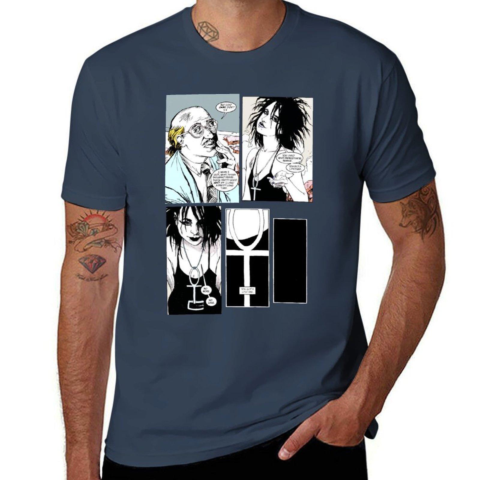 The Sandunisex Quote Death You Got A Lifetime Tshirt Casual All Match Tee Shirt For Unisex S