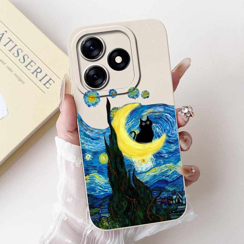 For Tecno Spark 10 10C Spark 10 Pro Elegant Printing Soft Silicon Case For Tecno Spark10 10 C 10Pro Lens Protective Phone Cases