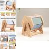 Montessori Wooden Drawer Box With Textile Drum For Early Childhood Learning Development