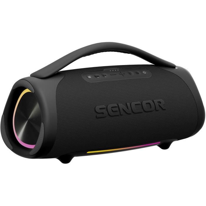 Wasserdichter Bluetooth-Lautsprecher - SENCOR - RESONEX MEGA - 190 W - 5 Lautsprecher - IPX7 - Schwarz