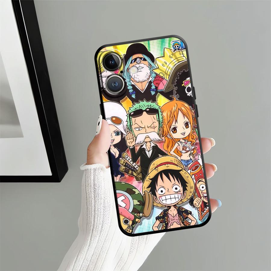 Anime One Piece Luffy Funda Phone Cover Phone Case for Apple iPhone 17 Pro Max 12 14 XR XS MAX 11 16 Air 13 15 Pro 7 8