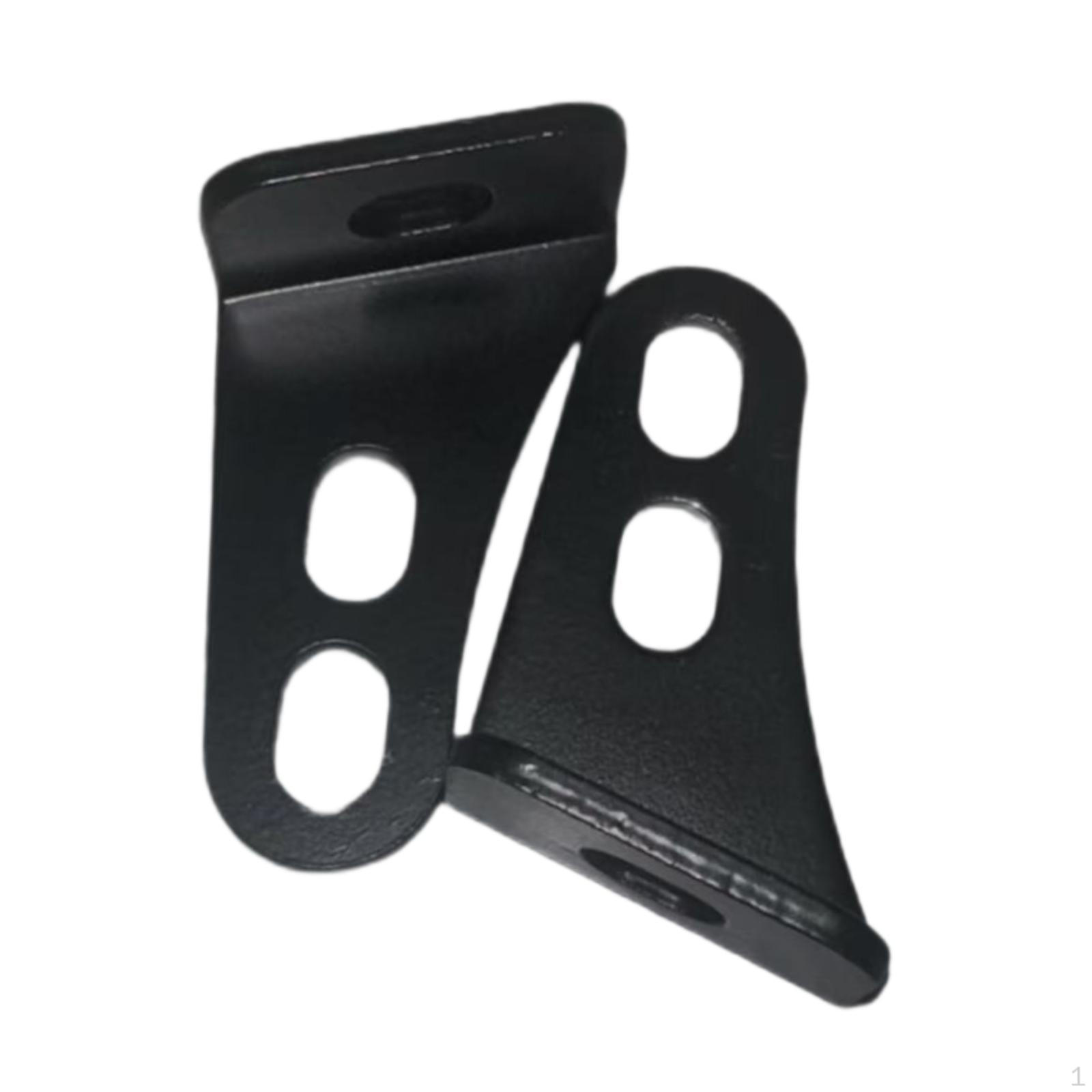 

2x Кронштейны для крепления фары мотоцикла Универсальные кронштейны для противотуманных фар Модификация Боковая сборка вилки