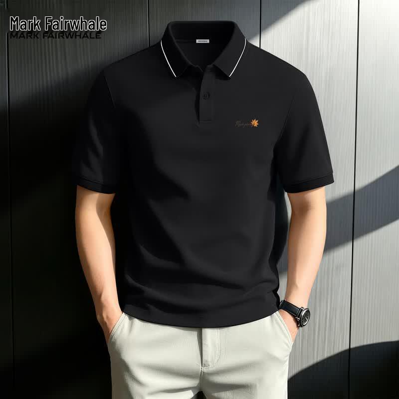 Mark Fairwhale Men s Summer Business Casual Polo Shirt XL