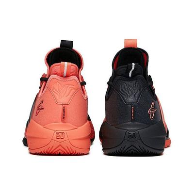 Chaussures de Basketball GH2 Homme Basse Noir/Orange 112131103-3
