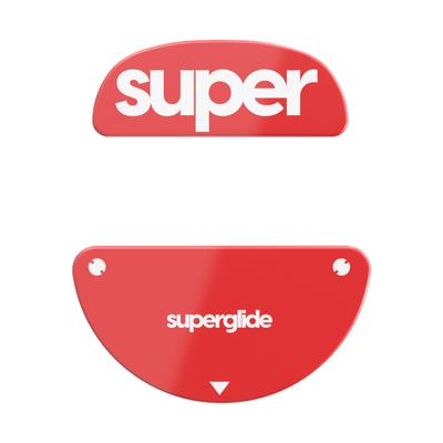 Semelle de Souris pour Pieds de Souris EndGameGear Verre Bord Rond Haut Bas Super Superglide2(Type C) XM2-WE [Matériau Trempé, Traitement, Durabilité, Friction,
