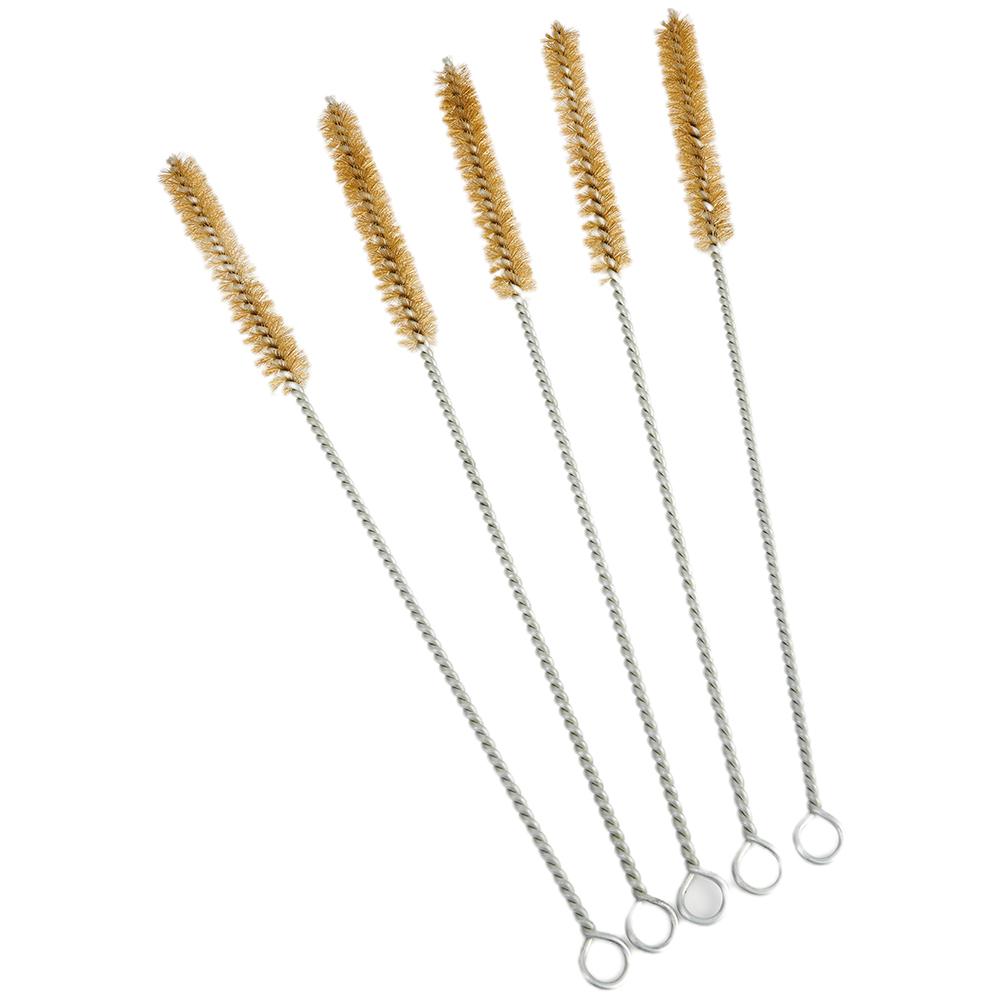 Tube 5pcs Pipe Brushes Wire 10-30mm Cleaner Cylinder