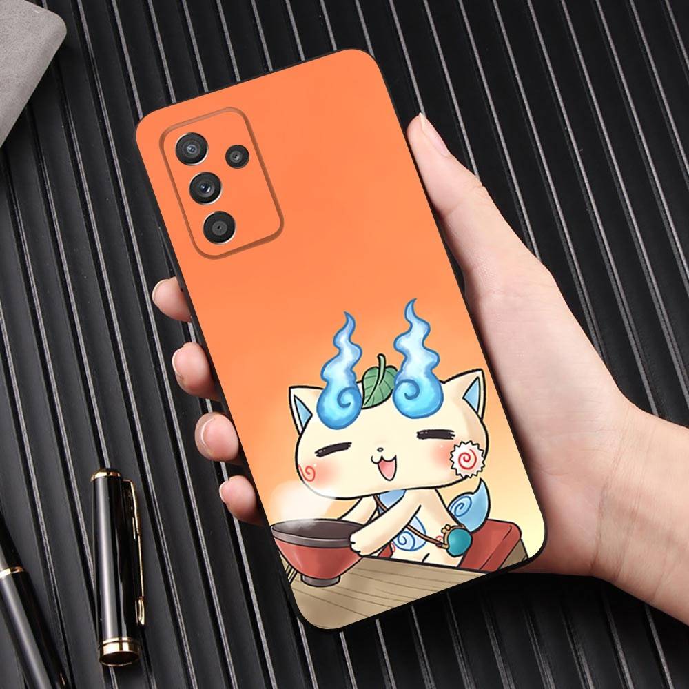

Y-Yokai Game W-Watch Phone Case For Samsung Galaxy A 91,80,73,72,53,52,51,22,5G,Plus,J,Note Soft Black Cover SamsungA52
