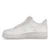 Nike Air Force 1 07 Piggdekorert Swoosh Damesneakers Hvit Metallisk-Sølv Platinatone FQ8887-100