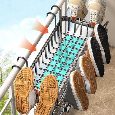 Wall Grid Panel Hanging Wire Basket Organizer Multipurpose Dormitory Bathroom Shower Shoe Rack