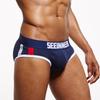Men's Combed Cotton Triangle Underwear - Seeinner Collection