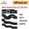 3 Stück Motherboard Hauptplatine LCD-Display-Bildschirm-Anschluss Flexkabel Für Samsung S23 Plus Ultra FE S911 S916 S918 S711