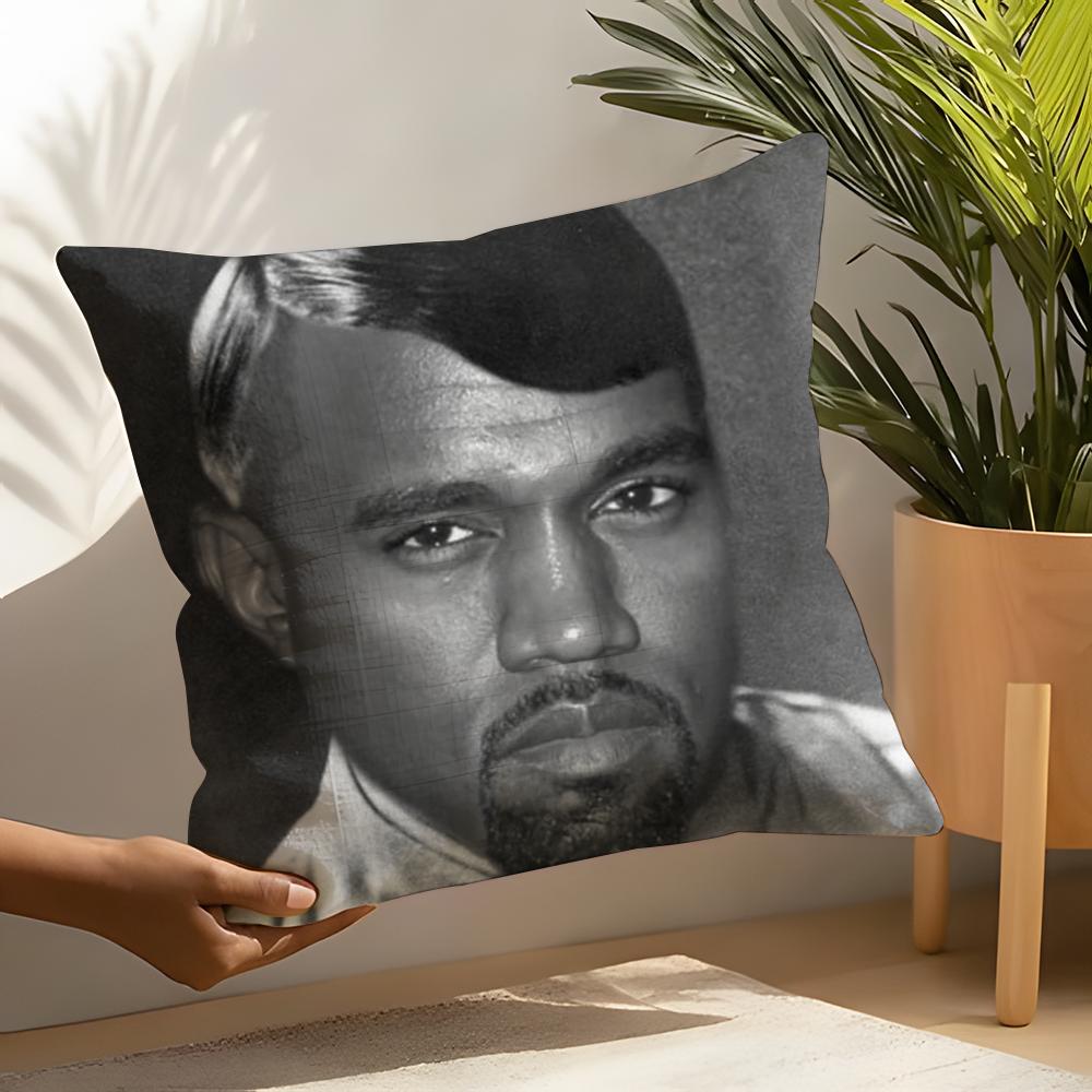 

Funny kkanye meme Pillow Case Home Living Room Decoration Linen Pillow Cases Cushion Cover 30X30cm
