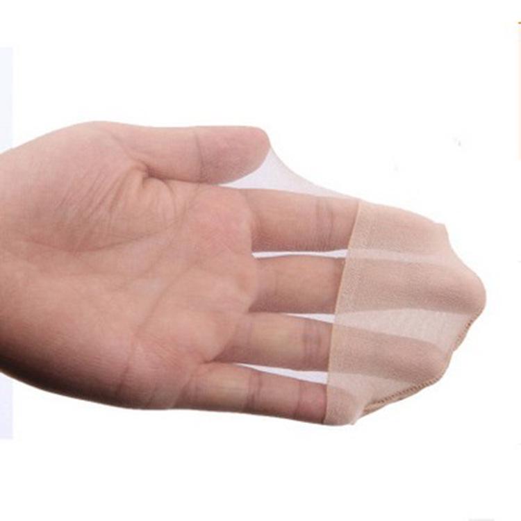 Women's Summer Short Silky Transparent Crystal Stockings - Invisible Socks Pair