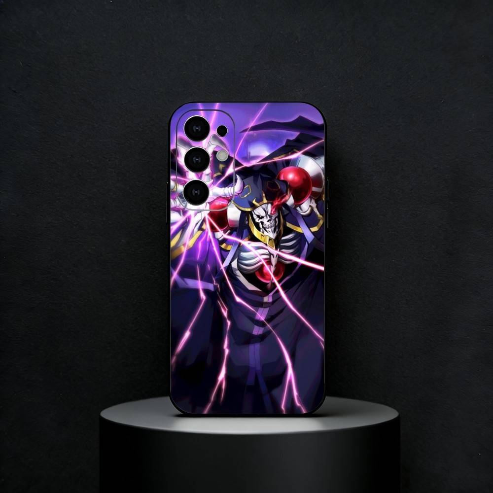 O-Overlord Cool Hot Anime Phone Case For Samsung S25,S24,S23,S22,S21,S20,Plus,Fe,Lite,Others Black Cover Samsung S21plus