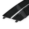 Front Bumper Lower Grille Grill 4G0807681AN 4G0807682AN Fit for A6 C7 S-Line 2016-2018 Black Chrome