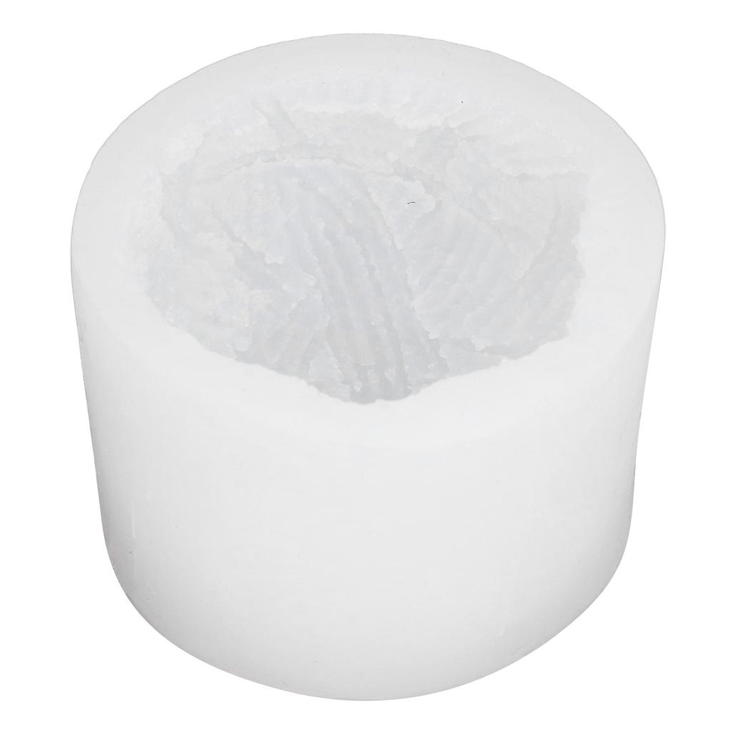 Silikonová forma Ručně vyrobená DIY Trojrozměrná koule z příze Vonná sádrová svíčka Silikonová forma