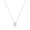 Ania Haie Silver Puffed Riblet Pavé 925 Silver Necklace N072-03H