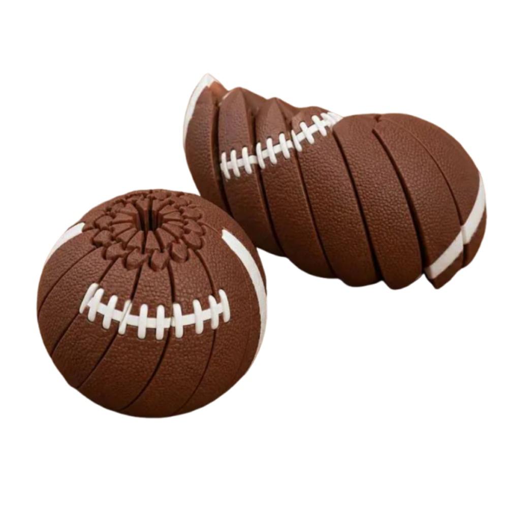 Relaxation Baseball Fidget Ball Toy Extendable Spiral Sensory Toy Twistsphere Fidget Toy  Holiday Rugby