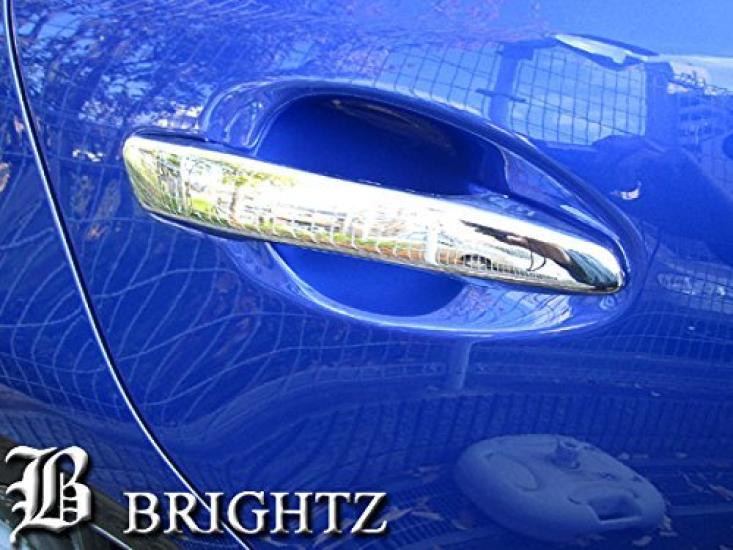 BRIGHTZ Chrome Door Handle Cover Knob Full Cover Type for CT200h ZWA10 LEXUS CT CT200 200 ZWA A10 10 16056 [RX270-NOBU-FS-A0B2C1D2]