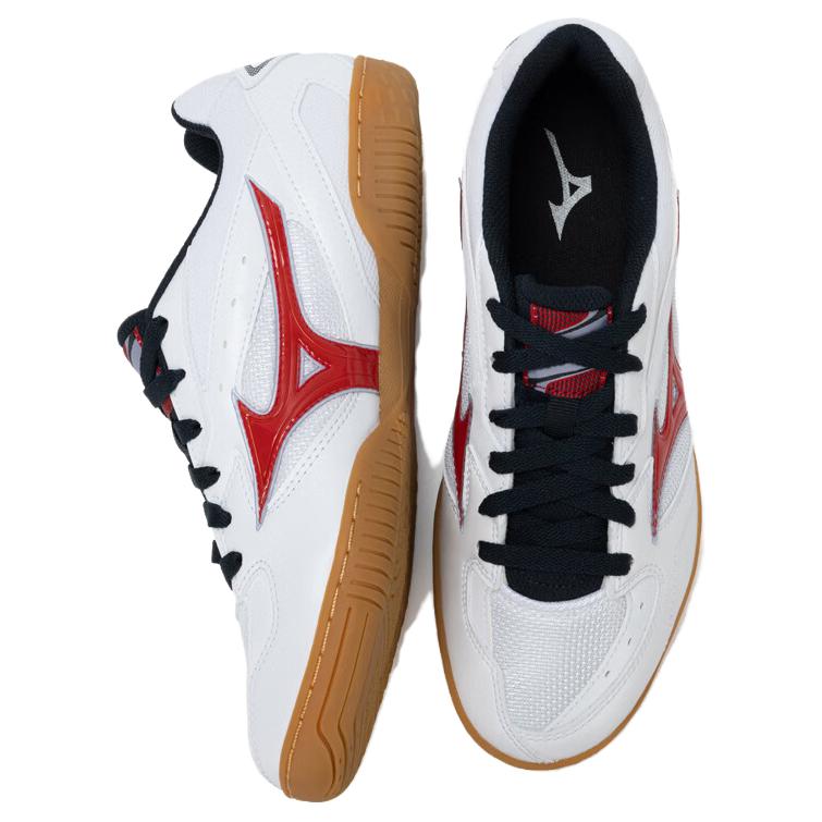 Mizuno Crossmatch Plio RX 4 Comfortable Non-Slip Durable Low-Top Training Shoes Unisex sneaker White Black 81GA183041