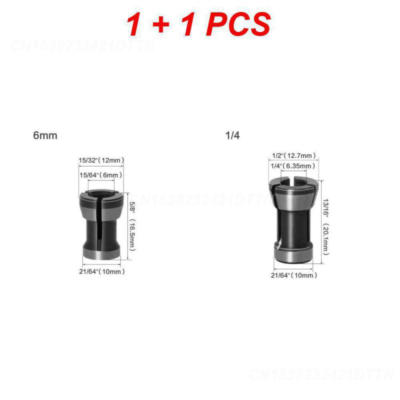 1/2/3PCS Adapter Collet Durable Applicable To Automobile Manufacturing And Mold Manufacturing Engraving And Trimming Machine