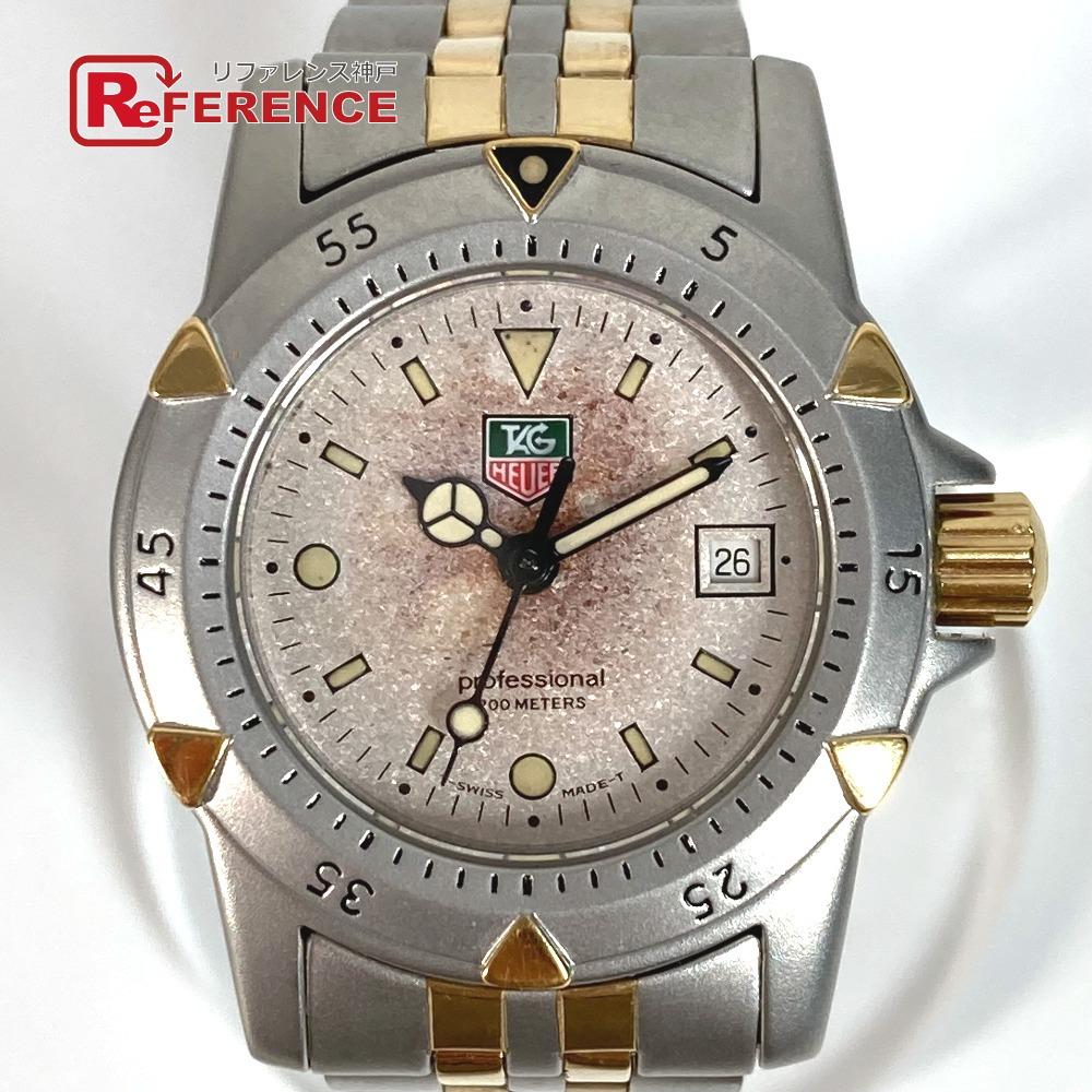 

TAG HEUER 955.708G-20 Професійний годинник 200м Жіночий годинник Нержавіюча сталь / Позолота Жіночий Сріблястий [Вживаний]