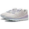 Li Ning Marshmallow Synthetic Leather Cushioning, Wear Resistant Low Top Sports Casual Shoes Women's White Gray ABCS002-2