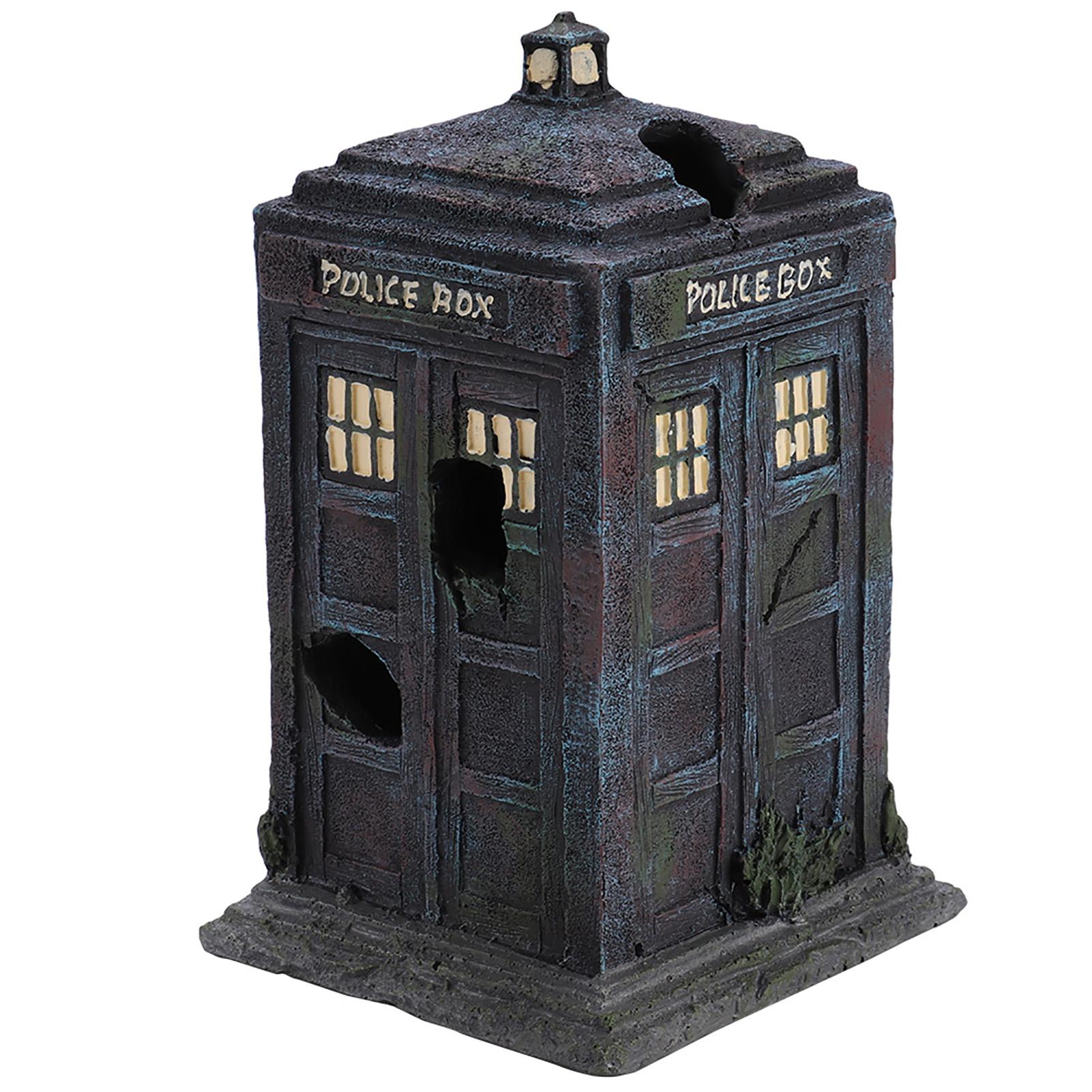 

Durable Simulation Resin Sentry Box Fish Tank Aquarium Ornaments Decor Accessory