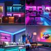 1–30M RGB LED Strip Lights 5V USB Bluetooth APP & 24-Key Remote Control Flexible Light for TV Backlight Bedroom Party Decor