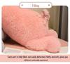 Super Large White Bunny Plush Sleeping Pillow Doll for Girls
