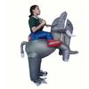 Pink Big Ears Elephant Inflatable Costume, Adult
