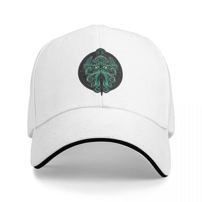 Gotische Street Punk Grote Cthulhu Zwembadfeest Baseballpetten Voor Vrouwen Print Mannen Strand Papa Hoed Hip Hop Truckerpet