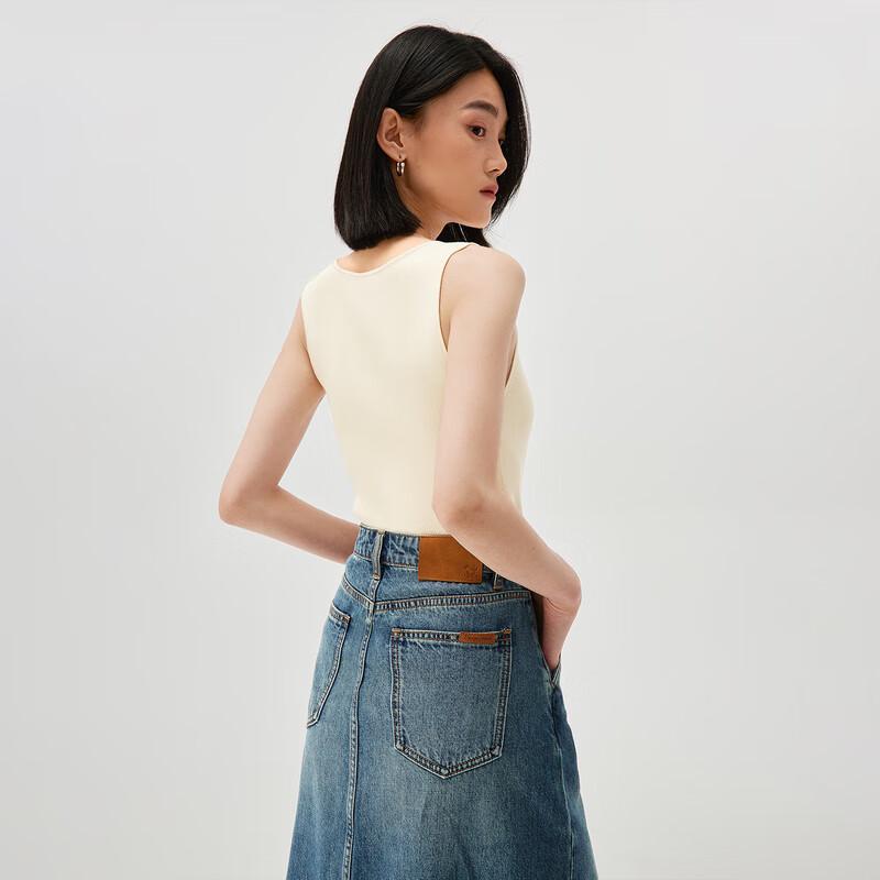 HLA Women's Reversible Slim-Fit Knitted Vest