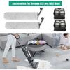 Accessoires de remplacement pour Dreame H12 Pro / H12 Dual / H13 Pro — 2 brosses rotatives, 2 filtres HEPA, 1 brosse