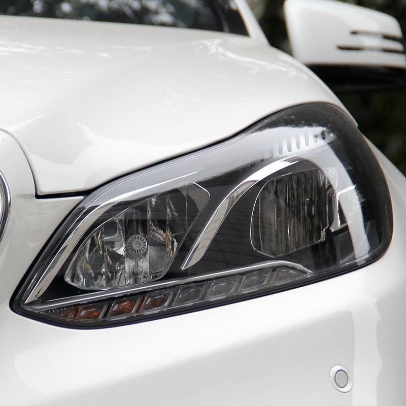 Headlight Shell For Benz E-Class W212 E200L E260L E280L E300L 2014 2015 Transparent Headlamp Cover Plexiglass Lampshade Lens
