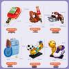 Fang Cheng Educational Building Blocks: Spring Festival Orange Tree & Treasure Pot Ornament Toy for Kids