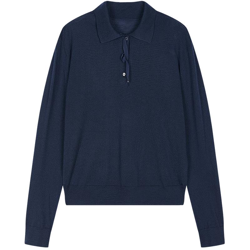 JNBY Women's Polo Neck Knit Sweater
