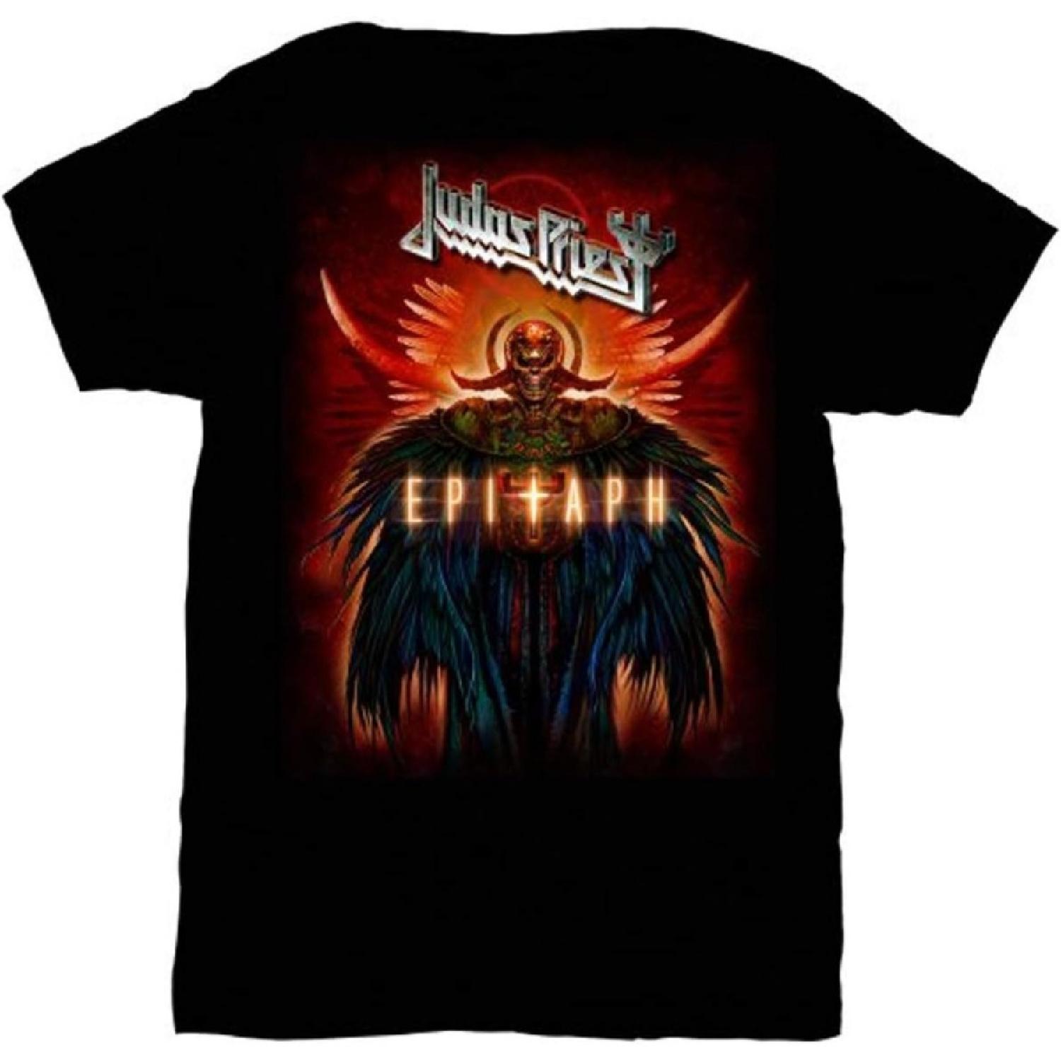 

Judas Priest T Shirt Black Epitaph Jumbo band logo Official Mens new XXXXXL різнокольоровий