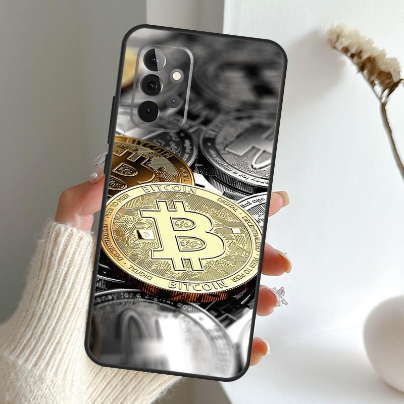 Bitcoin BTC Case For Samsung Galaxy A55 A15 A35 A56 A06 A16 A26 A36 A32 A52 A13 A33 A53 A14 A34 A54 A17
