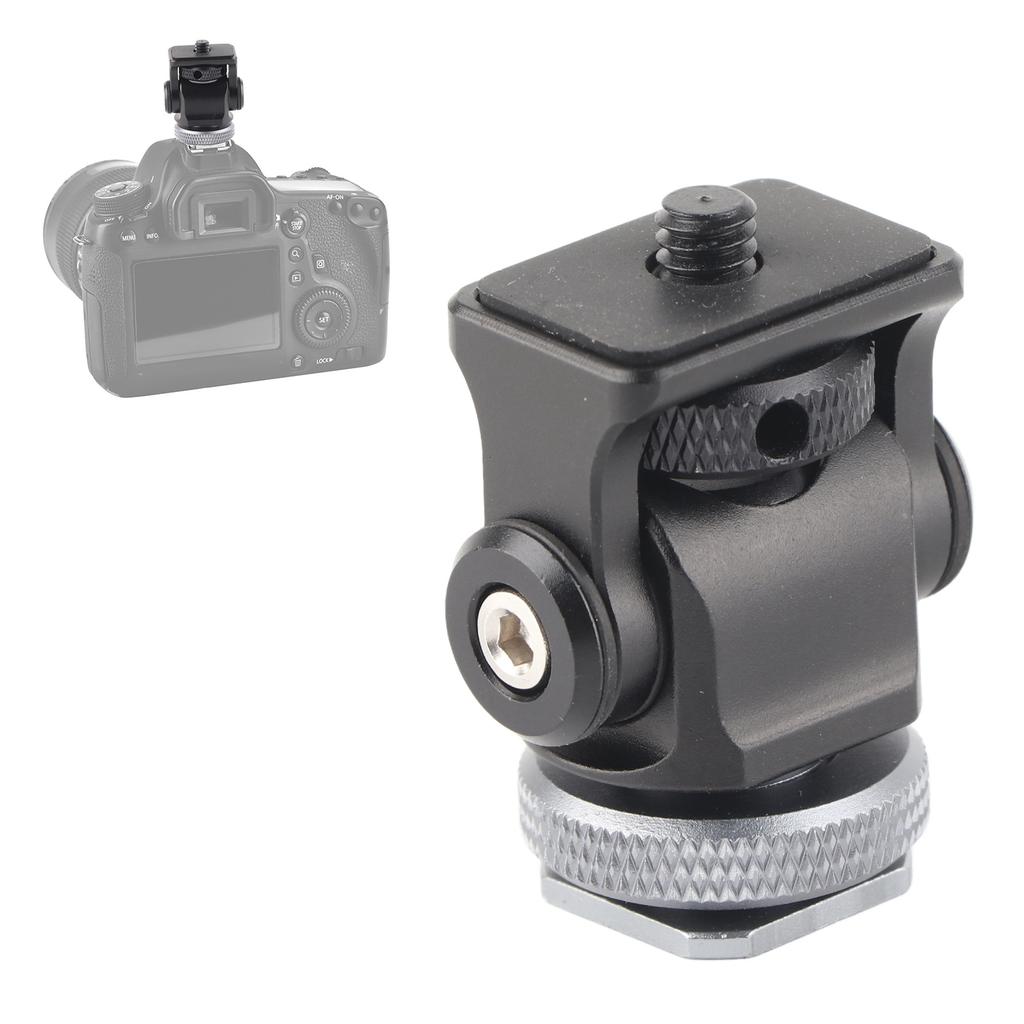 Hot Shoe Mount Monitor Flash Microphone Holder 1 4 Screw Camera Accessory