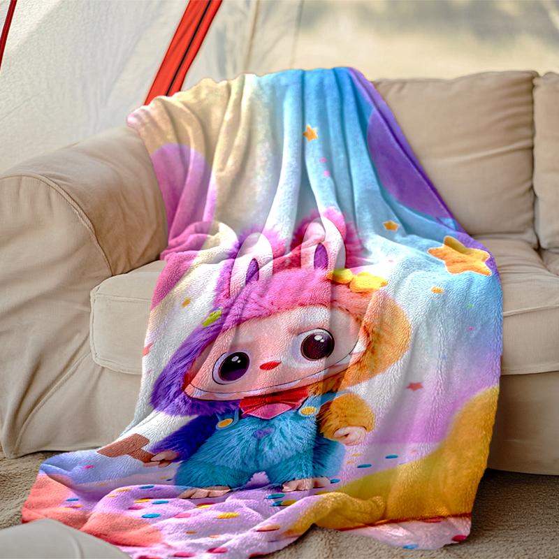 LABUBU Decke, Valentinstag, Halloween, Thanksgiving Geschenkdecken, Heimdecke für Bett und Sofa