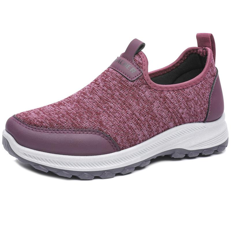 

New Cloth Shoes, Anti-odor Shoes, Anti-slip Walking Women s Shoes 40 темно-фіолетовий колір