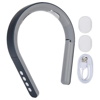 Electric Neck Massager Intelligent Neck Massage Instrument Cordless Massager for Neck Relax Blue
