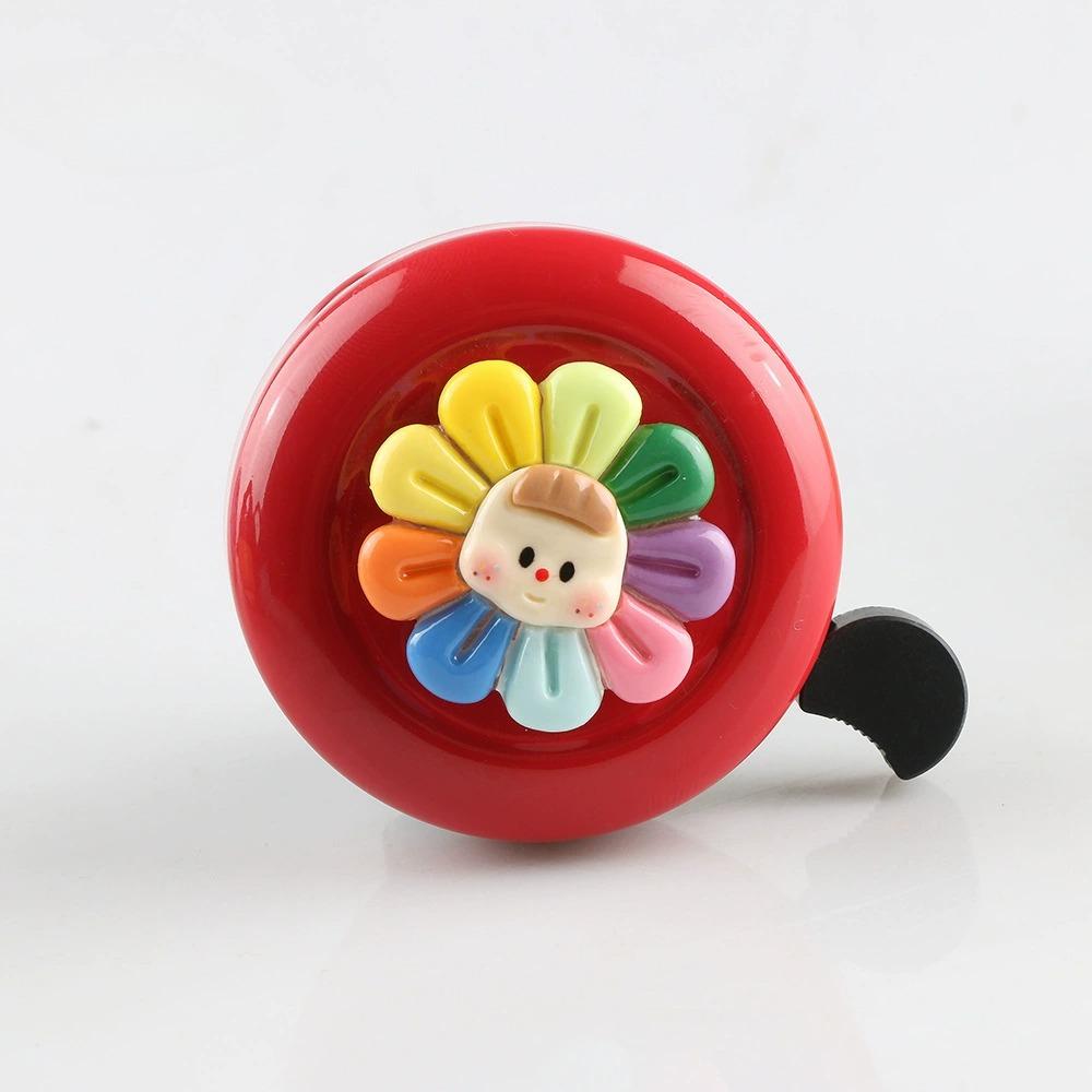 Kreslená Květinová Dekorace Univerzální Hlasitý Zvon na Kolo pro Horská Nákladní Kola Děti Bezpečnostní Alarm na Kolo Příslušenství na Kolo Zvon