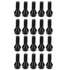 20PCS M12x1.5 Lug Bolts 36136781150 Black Alloy Steel Replacement for 1 Series E87 116i 116d 118i 118d 120i 5 Door